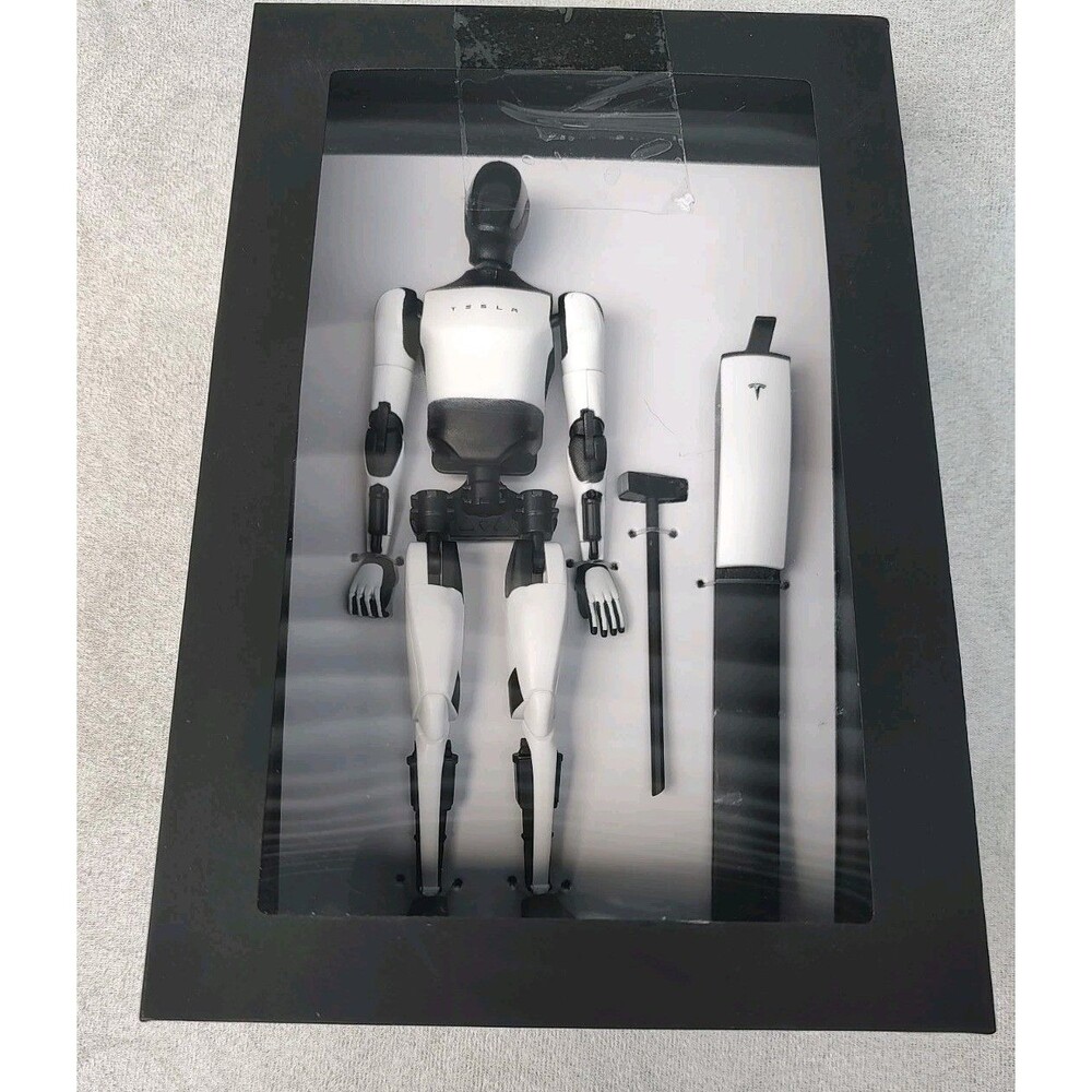 Tesla Optimus Bot Limited Edition Action Figure Figurine Robot  New